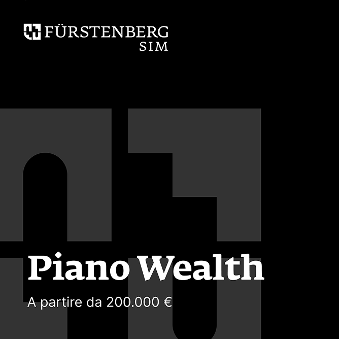 Card piano Wealth di Euclidea. A partire da un investimento minimo di 200.000 €